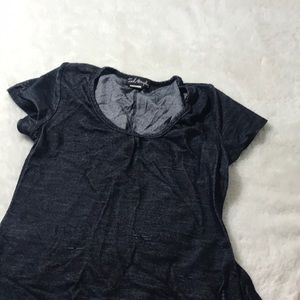 Jean material  t-shirt dress